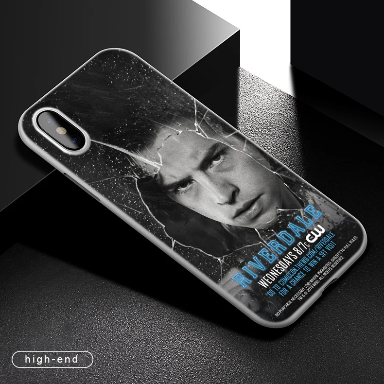 Мягкий чехол из ТПУ для телефона iPhone 12 Mini 11 Pro XS Max XR X 8 7 6 Plus 5S SE S Обложка riverdale cole