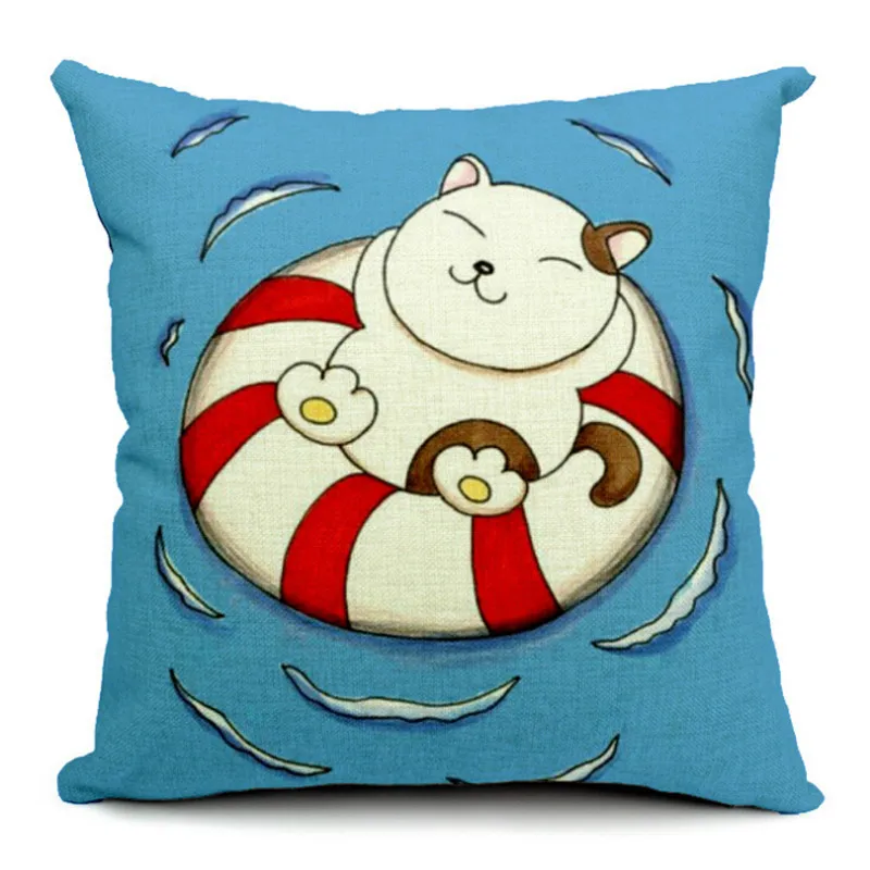 Модные Стиль Домашний Декор ative Подушки Детские с рисунком животных Пледы