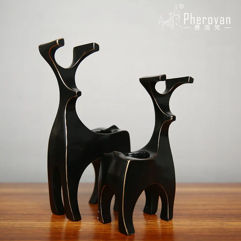 Простой современный чайный подсвечник для приготовления оленя столовой