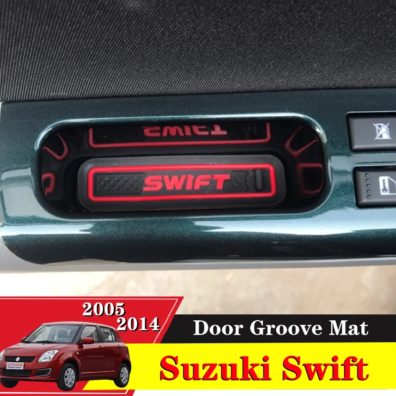 10x для Suzuki Swift 2007 2008 2009 автомобильные аксессуары накладки на внутренние ворота