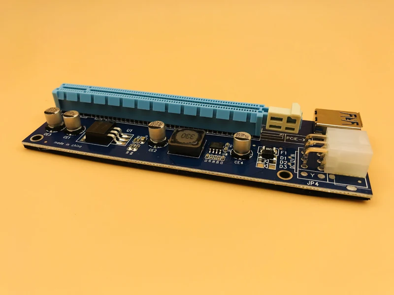 60 см USB 3.0 PCI E Riser Express 1X до 16X карта SATA к 6Pin кабель питания для BTC майнинга биткоинов