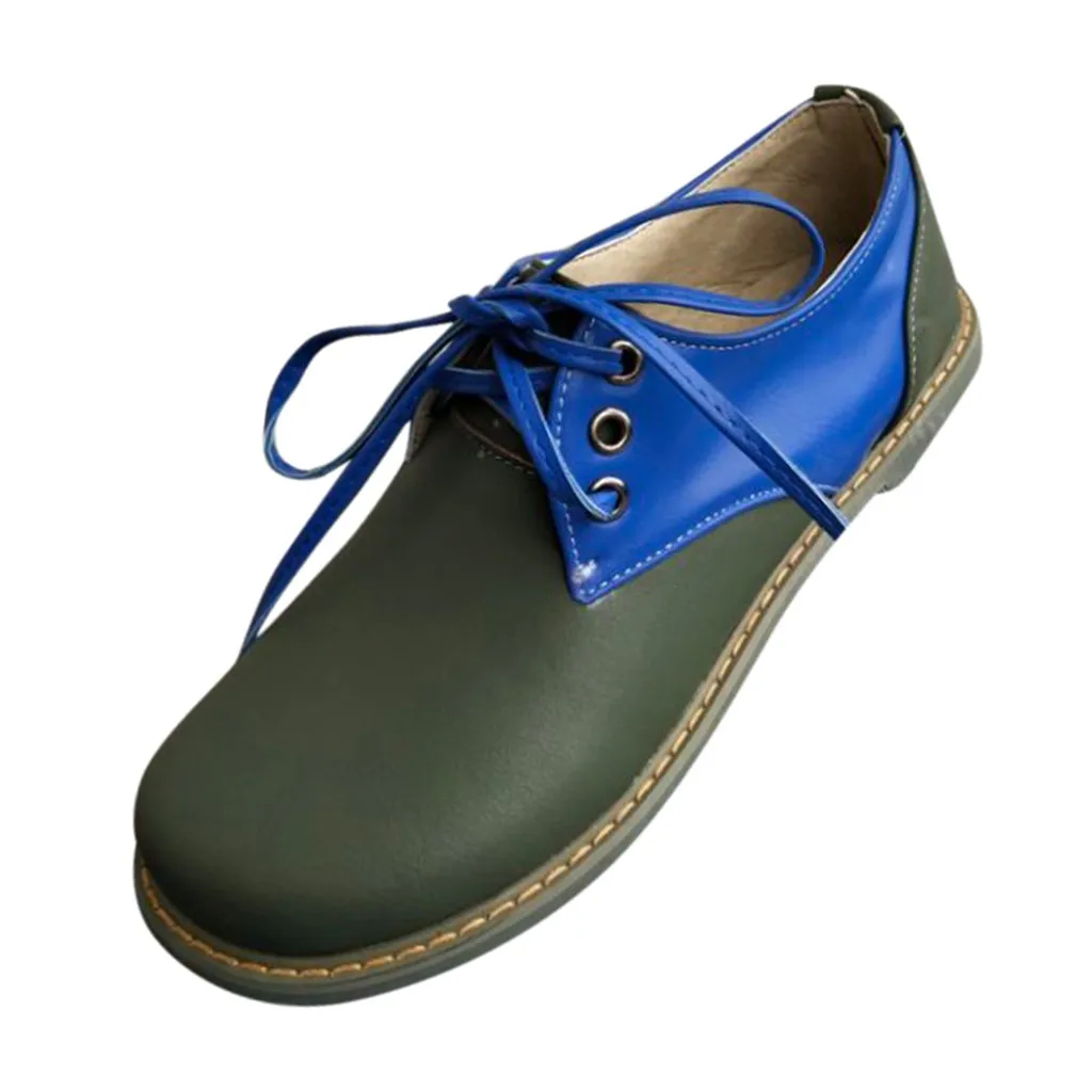 Женская удобная обувь SAGACE повседневная мягкая на плоской подошве со шнуровкой