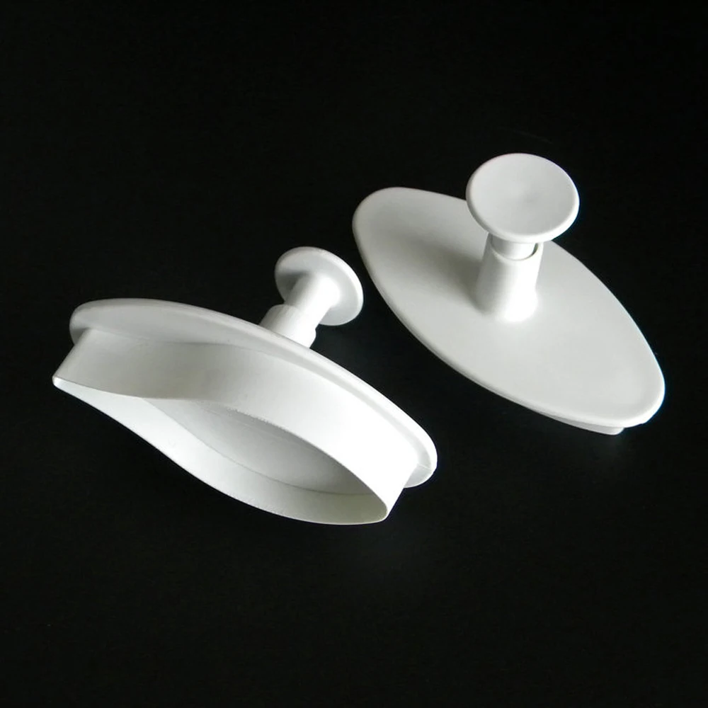 2 шт./компл. форма для лилии помадка печать печенья торта плунжера резак украшения