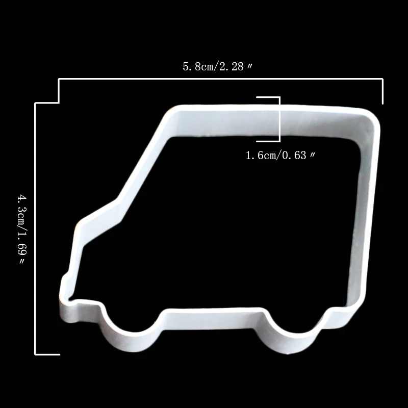 Инструмент для украшения тортов в форме автомобиля инструмент выпечки печенья