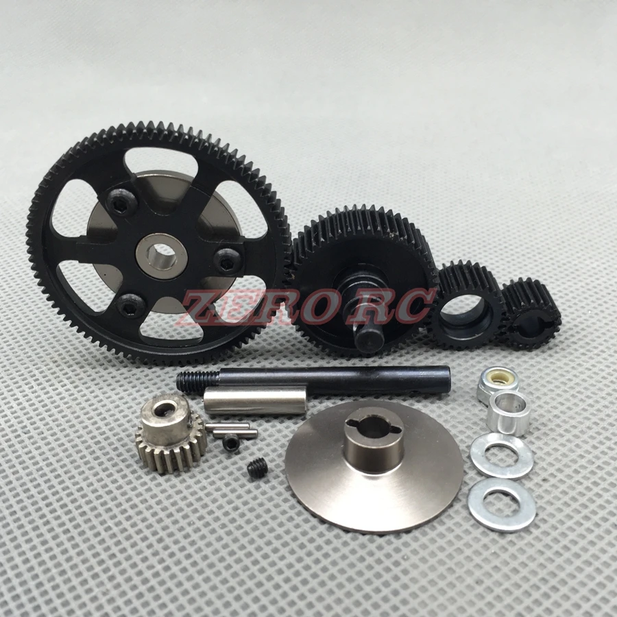 Набор сверхмощных стальных шестерен с мотором Шестерня для осевой передачи