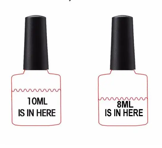 Бесцветный Блестящий Полупостоянный гель для ногтей Lucky 19 видов цветов блестящий