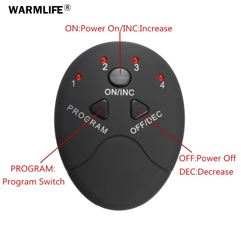 Сменный умный пульт для беспроводного EMS тренажер брюшной мышцы стимулятор мышц