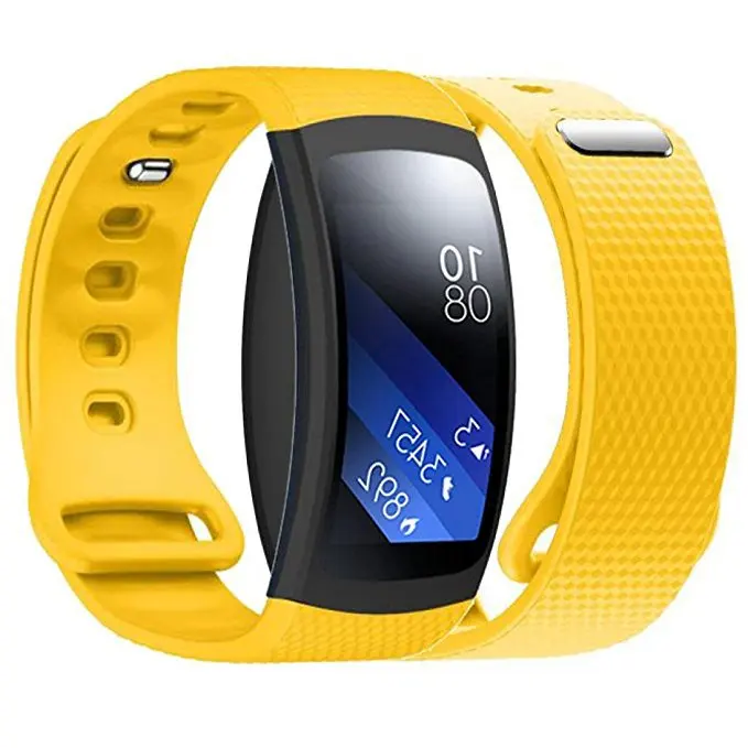 Ремешок сменный силиконовый для Samsung Galaxy Gear Fit2 спортивный браслет Fit 2 |