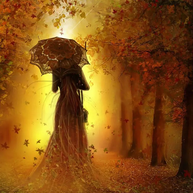 Принцесса девушка 5D DIY картина вышитая бисером пейзаж полный Cube Дрель Алмаз