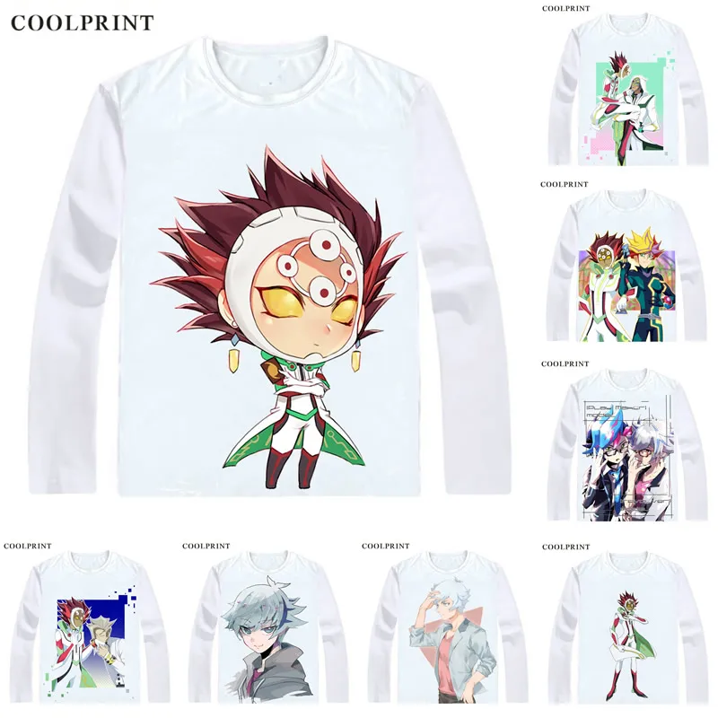 Kougami Ryouken Варис футболка yu gi ой VRAINS Дракон брандмауэр Faiya Wouru Мужская на каждый день