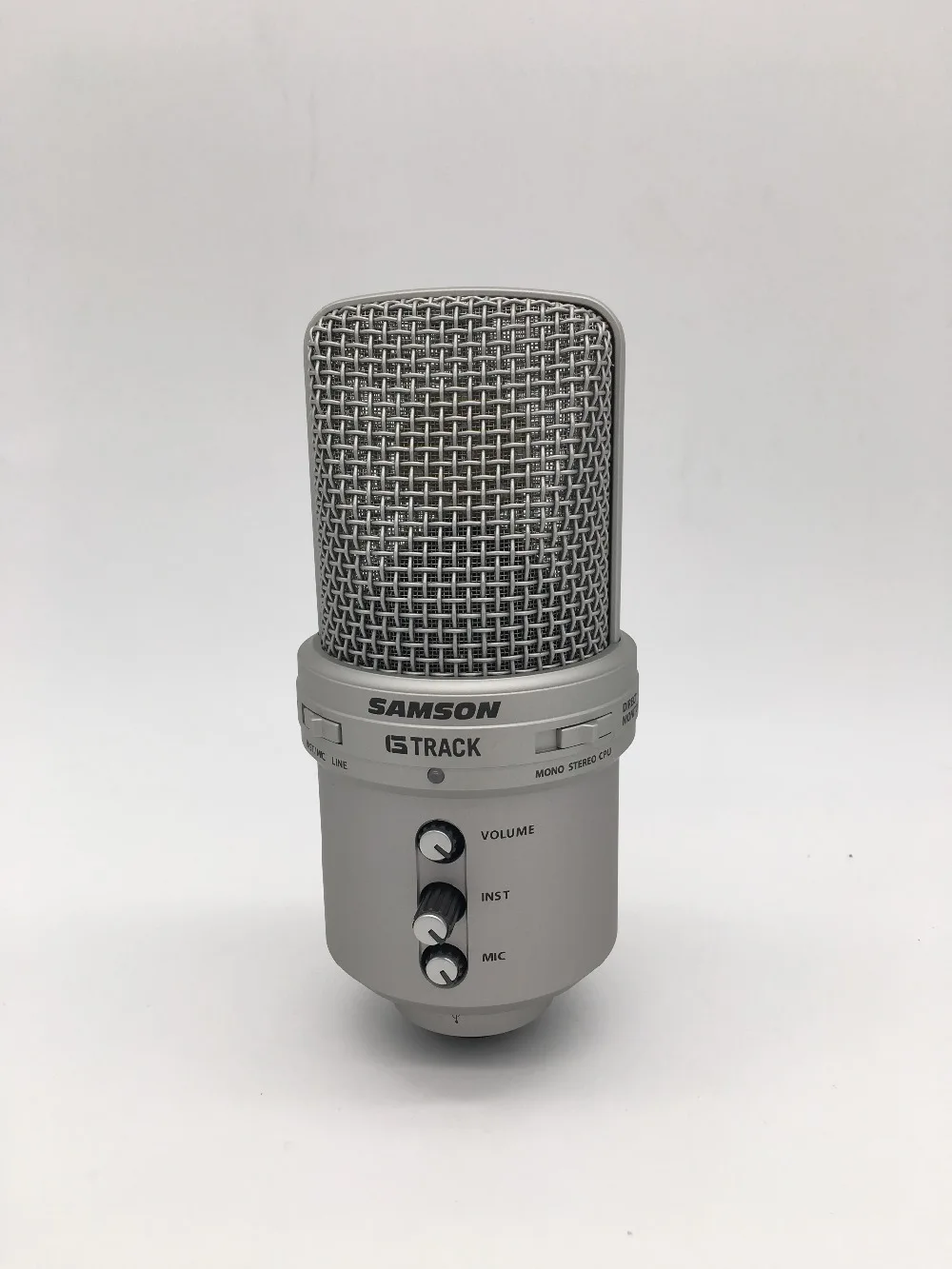 SAMSON G Track/GTrack USB конденсаторный микрофон со встроенной звуковой картой и микшером для подкастера/обучающего устройства