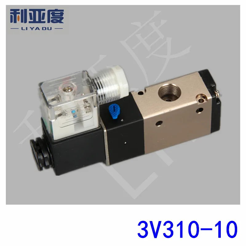 3V310-10 G3/8 пневматические компоненты два тройника электромагнитный клапан DC12V DC24V