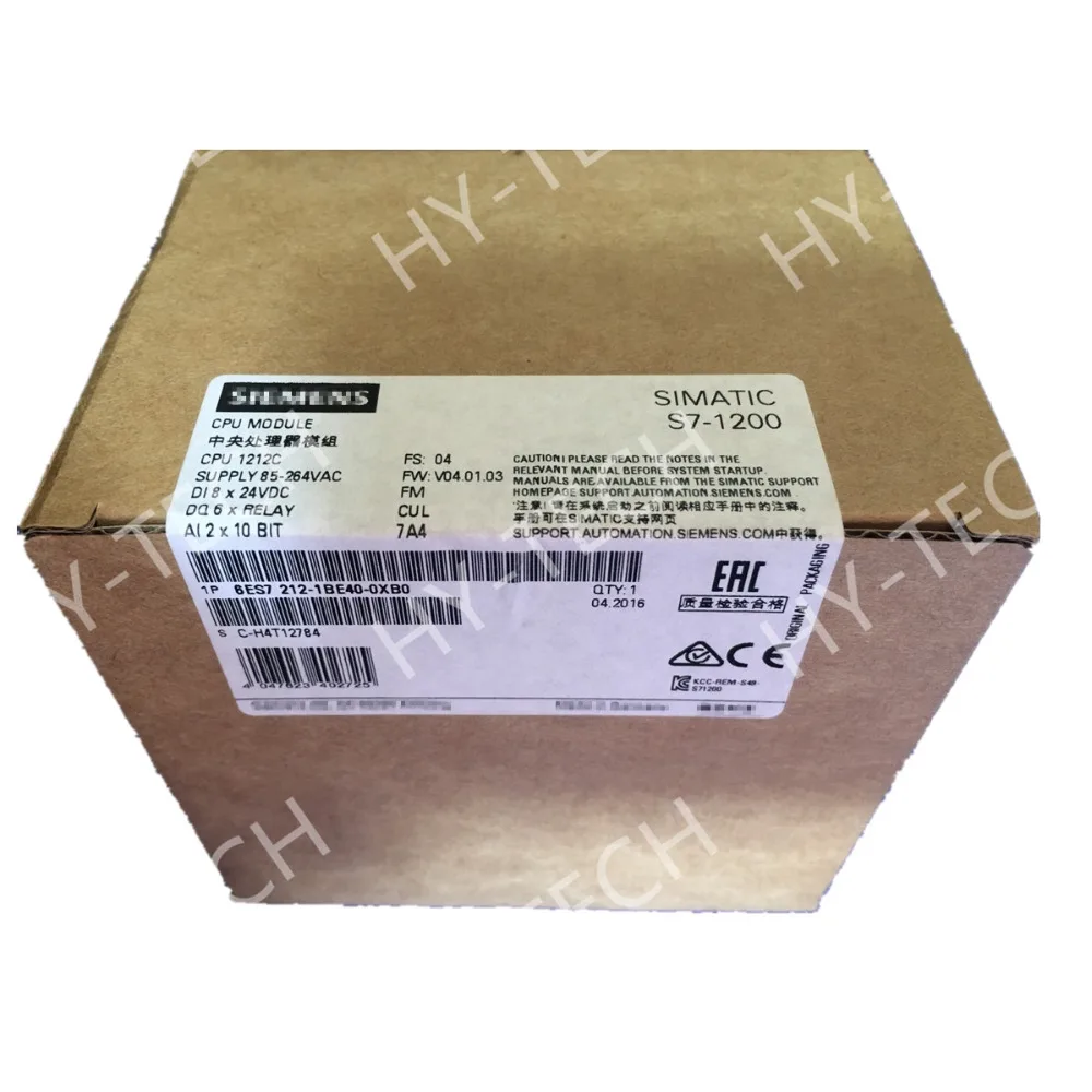 6ES7212 1BE40 0XB0 SIMATIC S7 1200 CPU 1212C compact 6ES72121BE400XB0 DC/реле|Контроллер двигателя| |