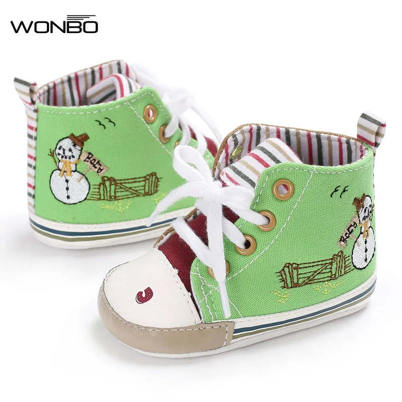 Обувь для малышей высокие ботинки мальчиков и девочек повседневные холщовые