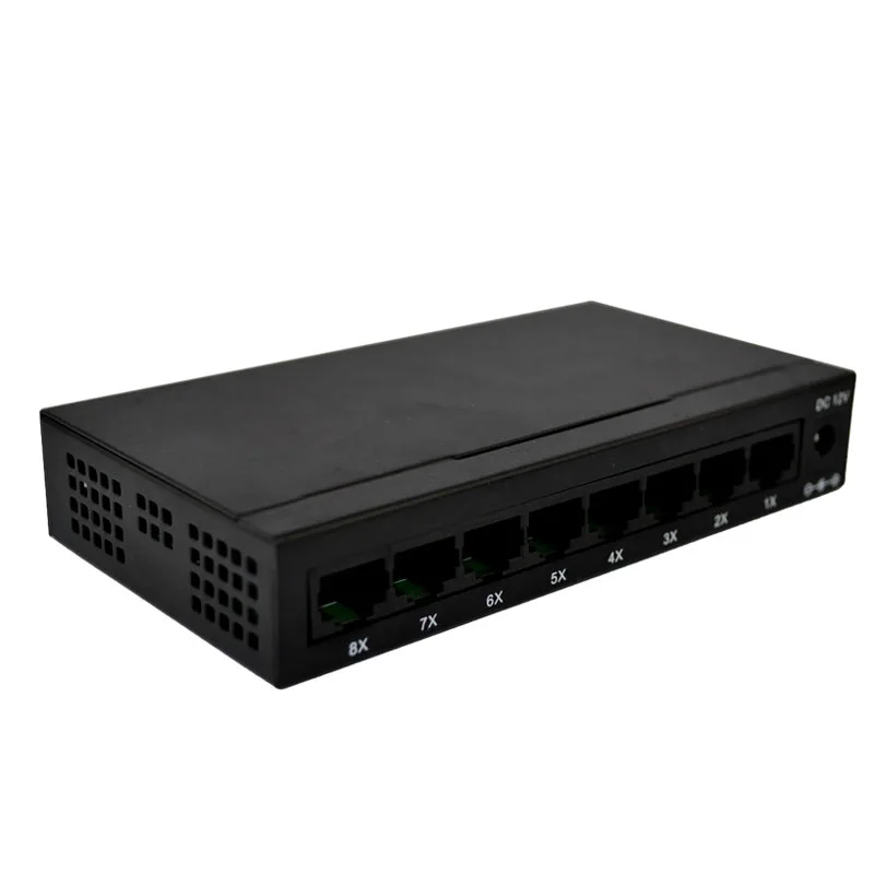 8 портов Gigabit Switch настольный коммутатор сети 10/100/1000 Мбит/с Ethernet коммутатор|8 port gigabit