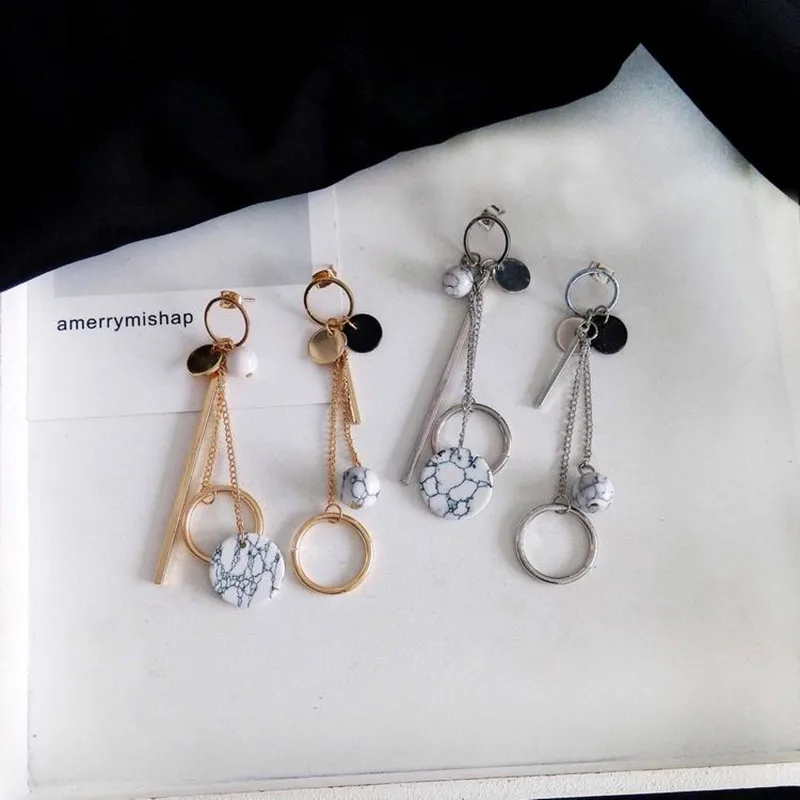 

Style restoring ancient ways irregular pattern stone earrings women jewelry earring stud earrings delicate stone earrings