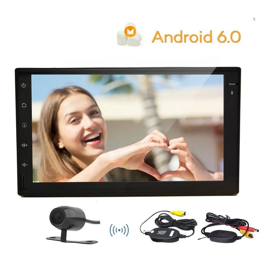 Eincar 4 core двойной 2 DIN HD стерео Android 6.0 Аудиомагнитолы автомобильные головное