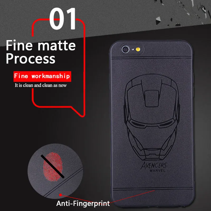 Case For iPhone X 8 7 Cartoon Soft Silicone Cover 6 6s Plus Cases TPU Ultra Thin Coque Capa ipone s Capinha |