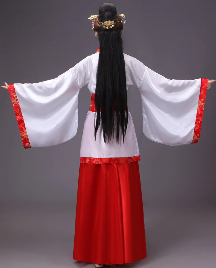 В Новинка Стильный костюм из стильный Hanfu Для женщин Улучшенная поезд это