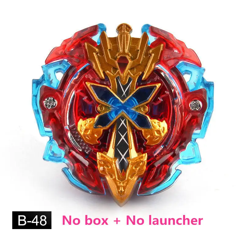 Топ пусковые установки Beyblade Burst Toys B-122 B-73 B-100 bables бейблэйд burst Metal пусковой установкой, Божественный волчок Топы игрушка бейблэйд - Цвет: B48