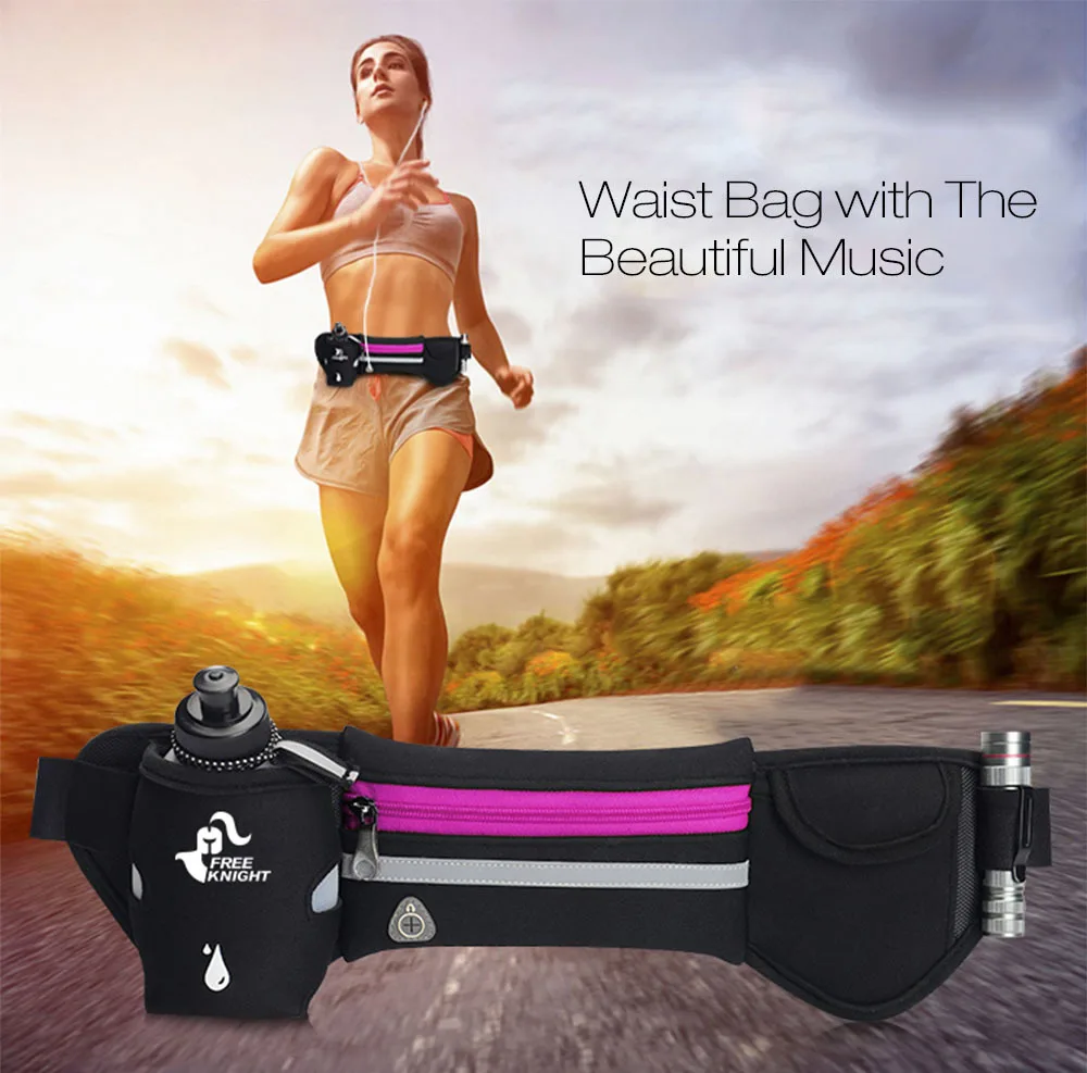 Новая Водонепроницаемая поясная сумка для бега на открытом воздухе ремень
