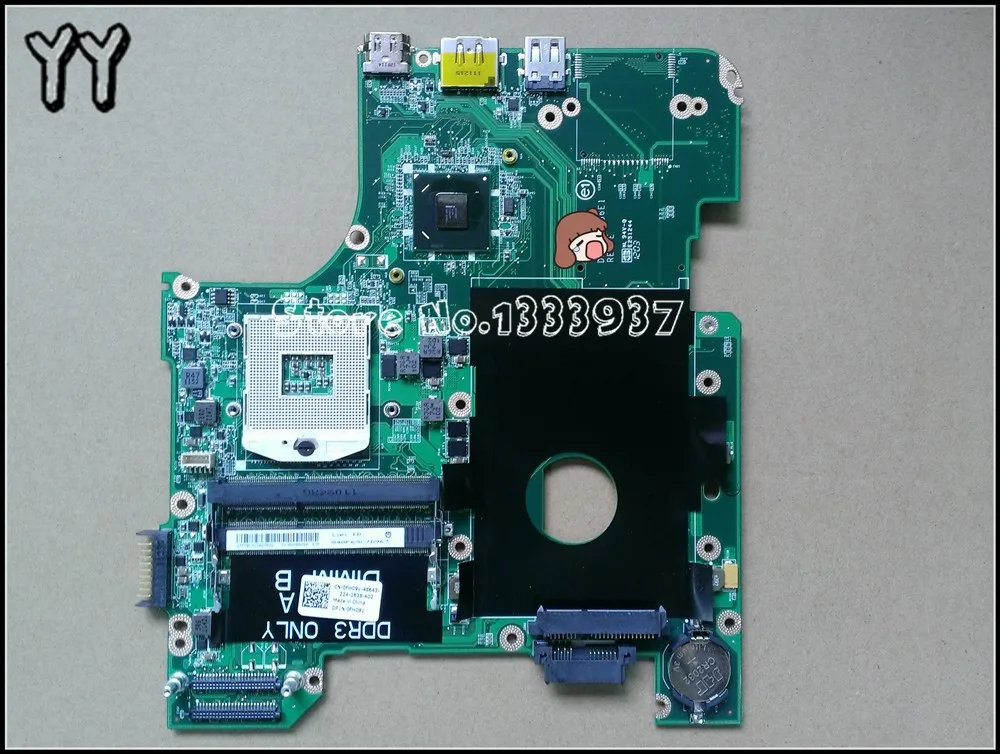 

Материнская плата для ноутбука DELL insprion 14R N4110 HM67 DA0V02MB6E1