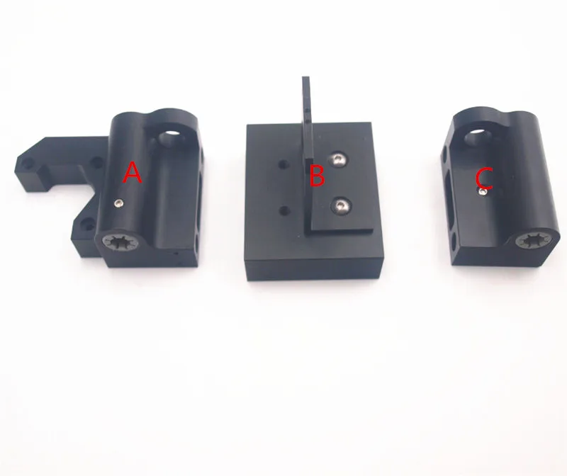 Funssor черный цвет Prusa i3 MK2/MK3 обновленный алюминиевый X двигатель/X комплект idler metal