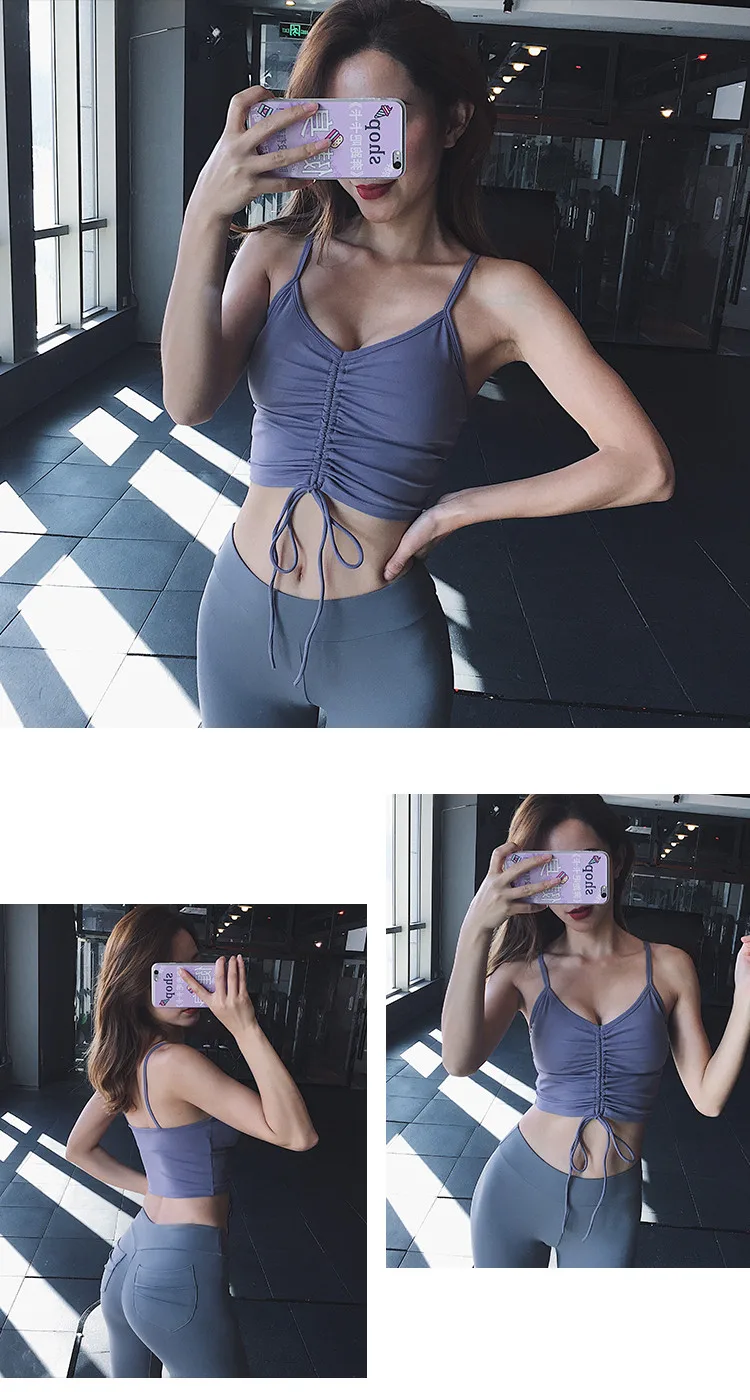 Mermaid Curve новые женские спортивные бюстгальтеры комфортный дышащий Топ для йоги жилет с подкладкой сексуальный дизайн шнурок Женская сорочка
