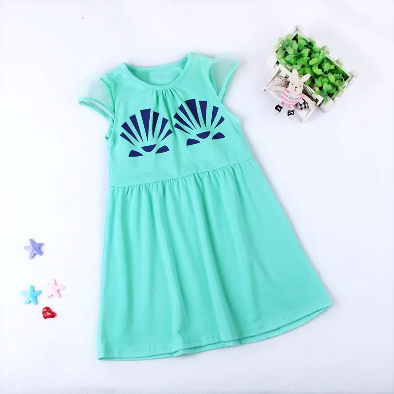 2016 summer girls dress baby girl dresses blue green infant clothes kid clothing casual kids new style children outfit | Детская одежда