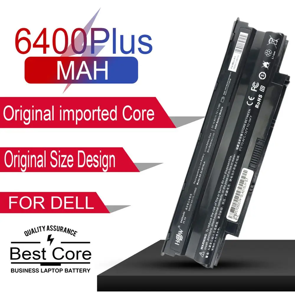 Аккумулятор для ноутбука 4400 мАч J1knd Dell Inspiron M501 M501R M511R N3010 N3110 N4010 N4050 N4110 N5010 N5010D N5110