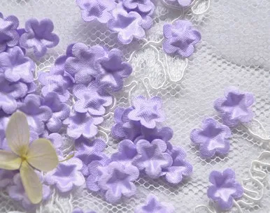 purple Розовый Шифоновый цветочный слоеный материал цветок DIY принадлежности ткань цветок - Цвет: purple