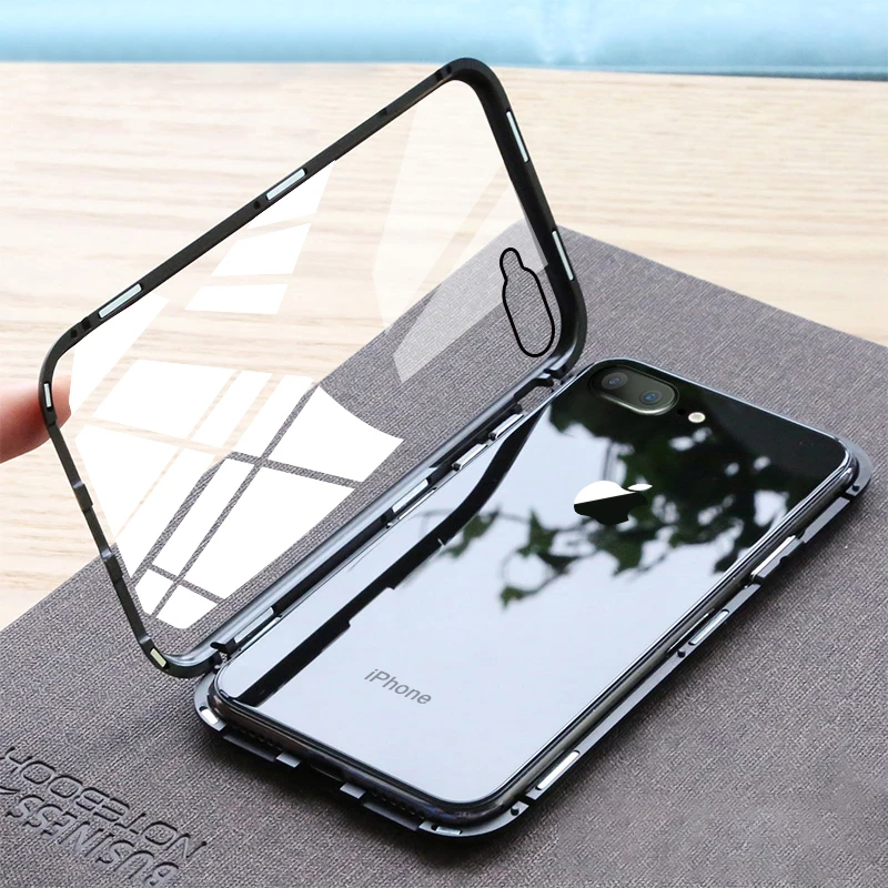 Магнитный чехол-бампер для iphone 7 x xs max xr чехлы телефонов 6 6s 8 plus чехол xsmax s r 7plus 6plus |