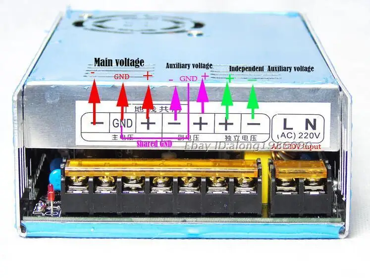 Усилитель мощности HIFI высокой 1600 Вт импульсный источник питания усилитель +/ 75 В