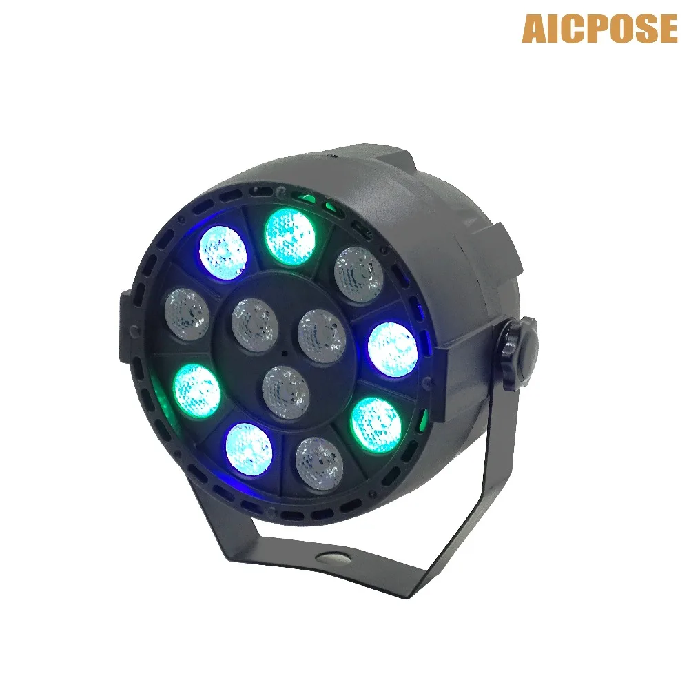 Светодиодные par огни 54x3 Вт DJ Par led 54*3 Вт огни R12, G18, B18, W6 мыть свет диско DMX контроллер эффект для небольшой пати KTV