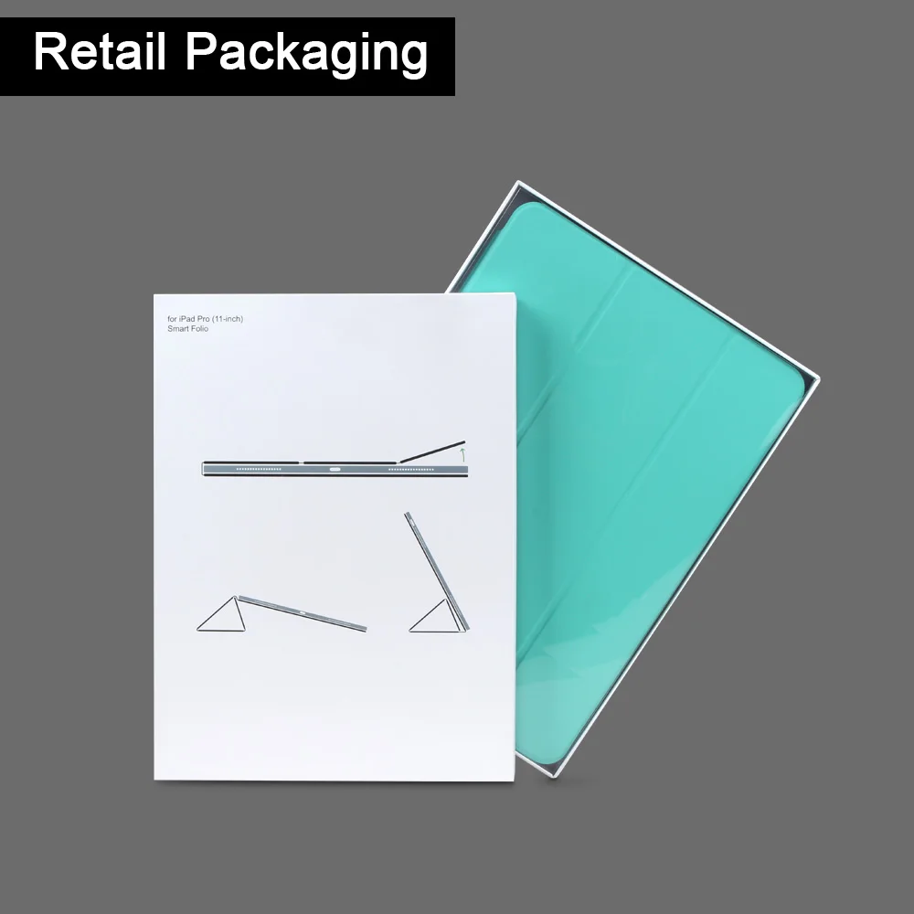 

Magnetic Smart Folio for 11 inch iPad Pro 2018, Trifold Stand Magnet Case Cover for iPad Pro11 Funda Support Attach Charge