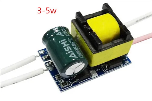 Светодиодный драйвер 2 шт./лот постоянного тока лампа источник питания 280ма до