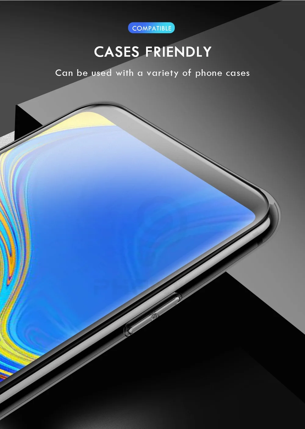 0,1 мм Защитная пленка для samsung A9 A8 A7, гелевая Защитная пленка для Galaxy A8 Plus A7, 3D задняя Гидрогелевая пленка