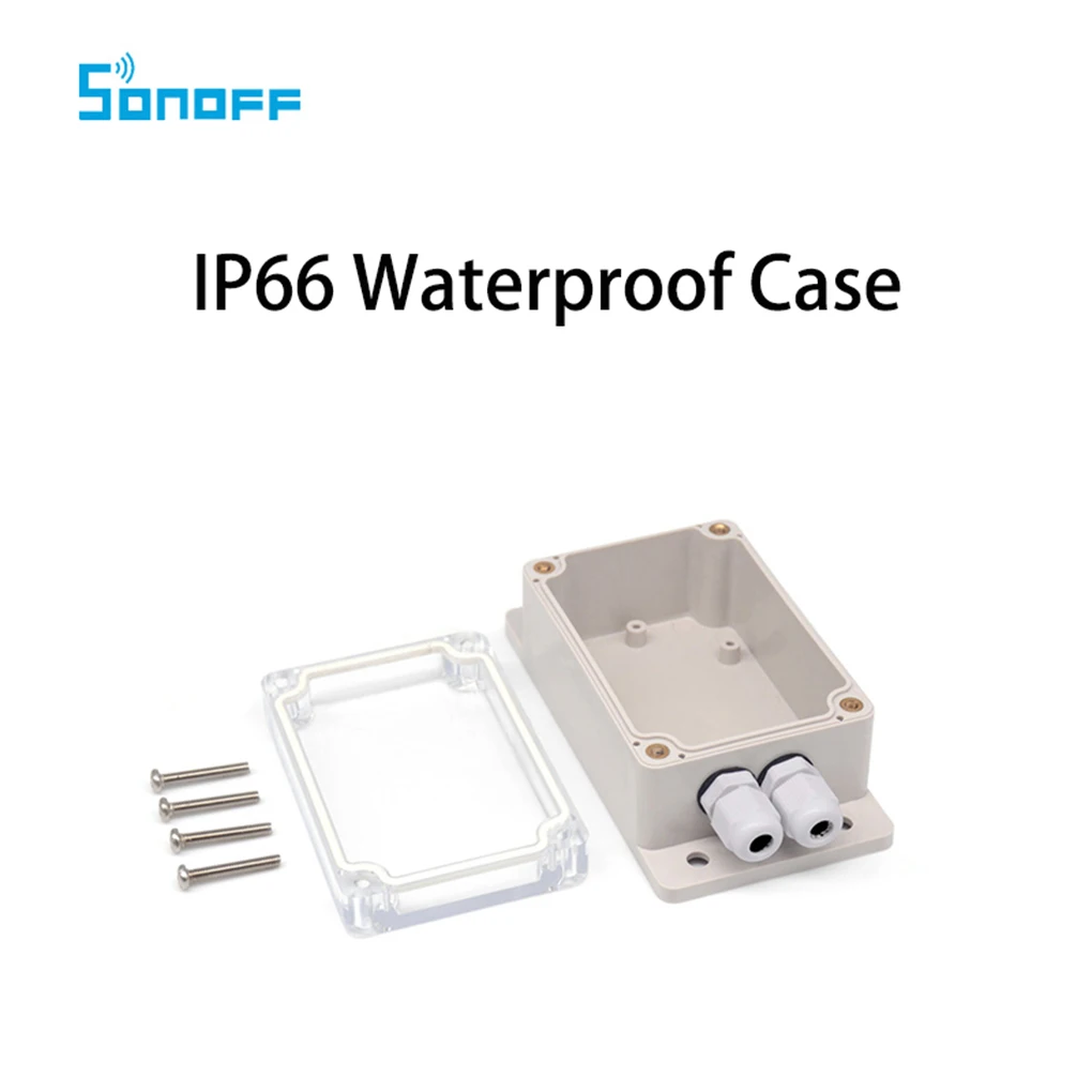 Водонепроницаемый чехол Sonoff IP66 для Basic/RF/Dual/Pow/TH16/G1 Smart Home|Модули умного дома| |