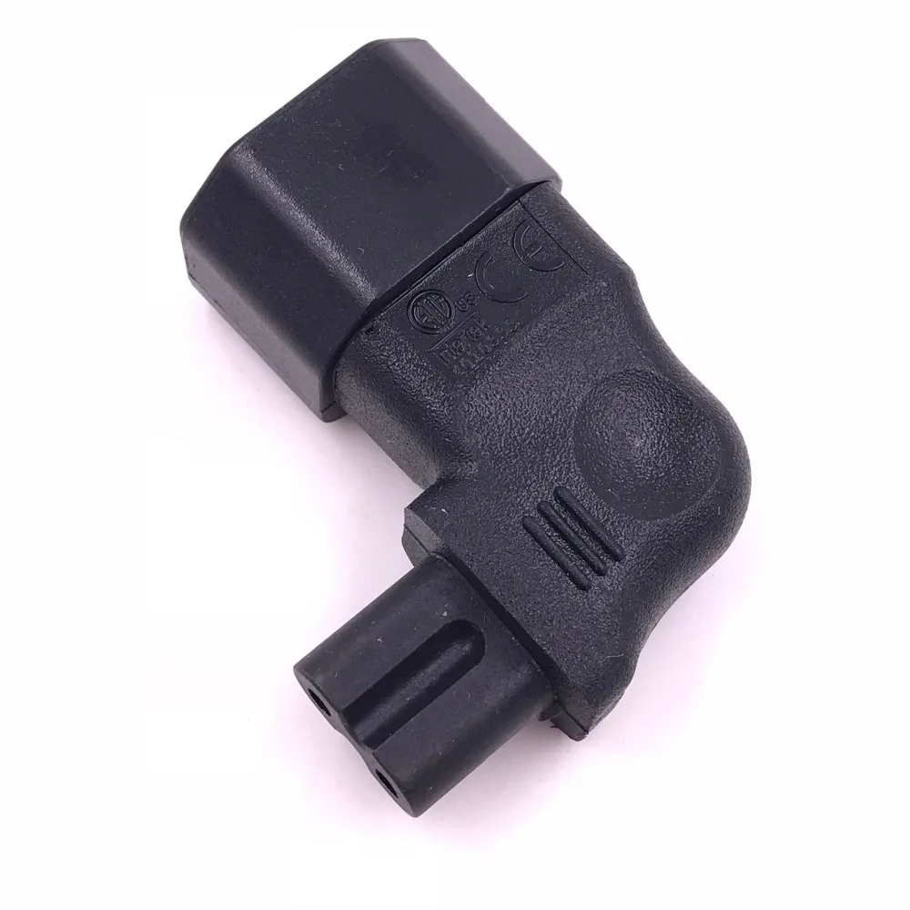 IEC 320 C13 к C7 Угловые Подключите адаптер C8 C14 3pin штекерным 2pin женский changer WA-0148 |