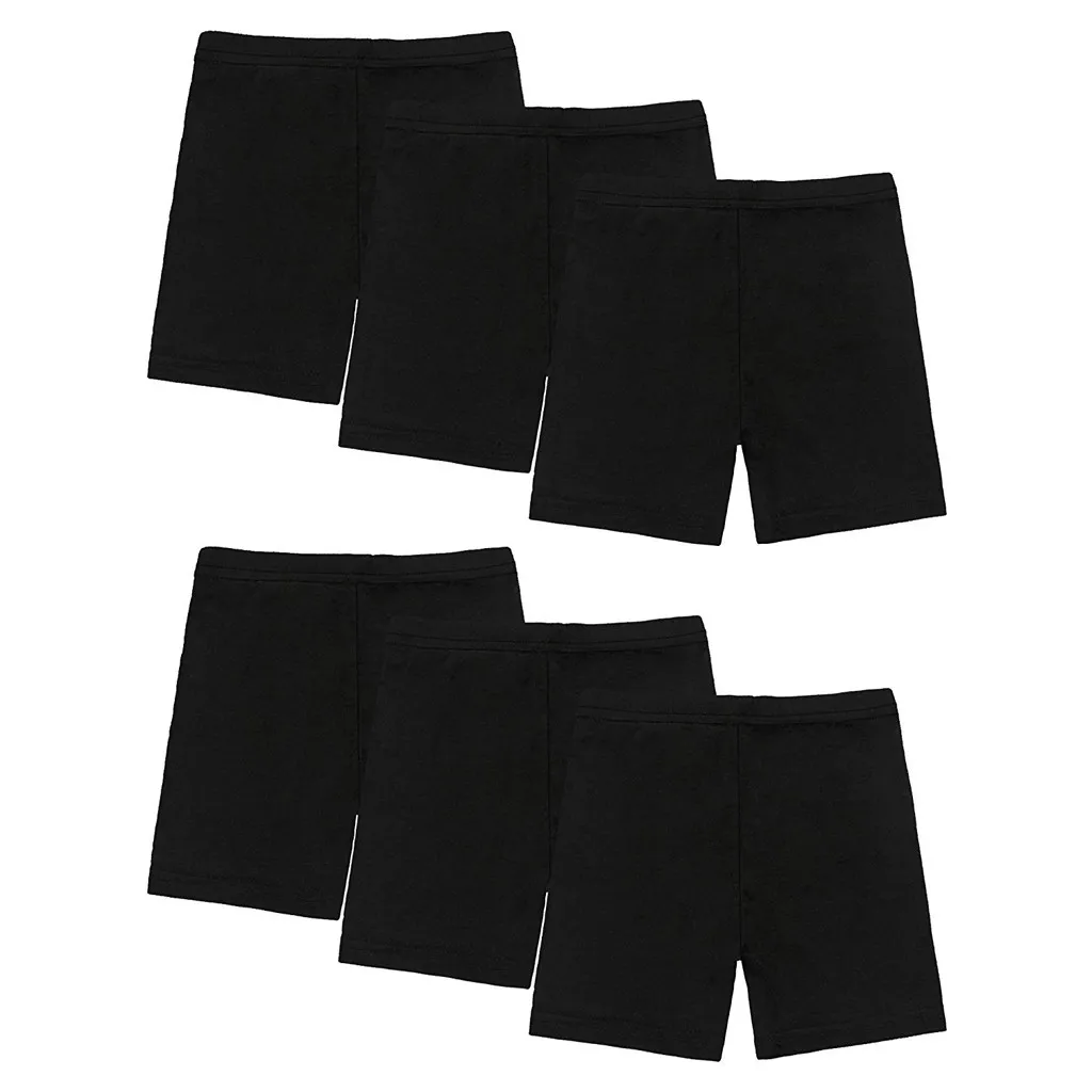 Шорты из хлопка для маленьких девочек Летние Повседневные Дышащие шорты танцев 6