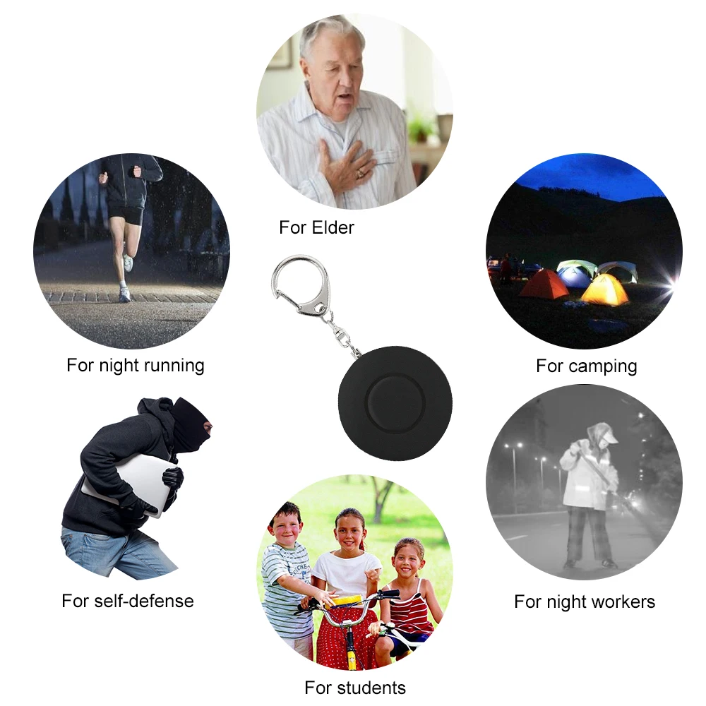 Сигнализация для самообороны дБ экстренная сигнализация SOS личной безопасности