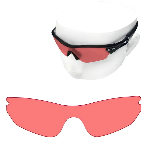 Pink-Non Polarized OOWLIT поляризованные Сменные линзы для солнцезащитных очков-uvley Radar Edge OO9184 - Цвет линз: Pink-Non Polarized