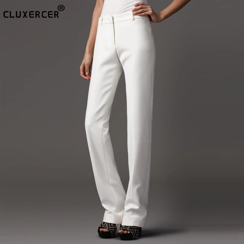 Женский брючный костюм для офиса комплект из 2 предметов модный пиджак и брюки с