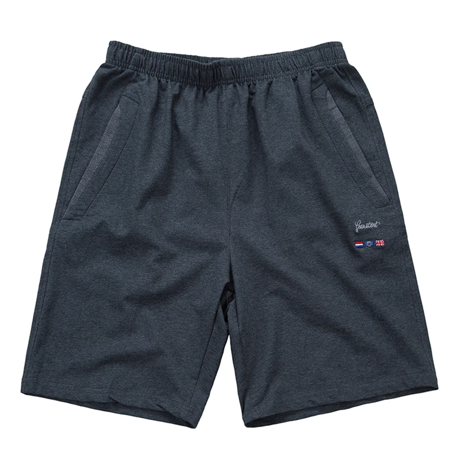 Летние повседневные пляжные шорты для мужчин хлопковые уличные спортивные штаны