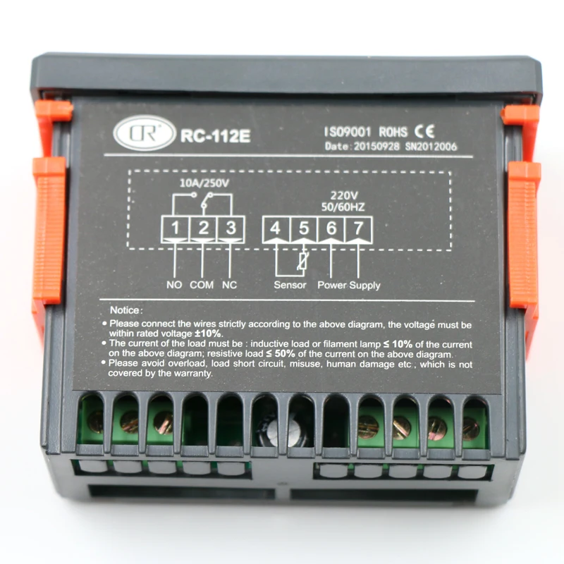 1 шт. RC-112E 230V30A горячая/холодная ВКЛ/ВЫКЛ реле Универсальный цифровой регулятор температуры Регулятор семейная ферма термостат