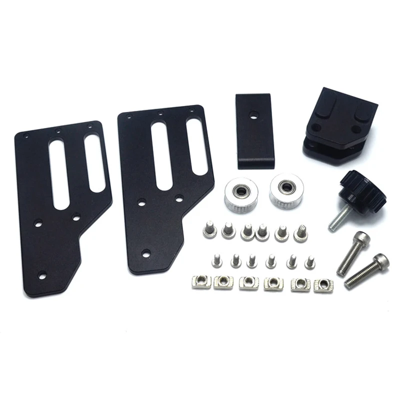 Обновленный Алюминиевый Регулируемый Y ось натяжитель ремня для Tevo Tarantula/HE3D/Anet