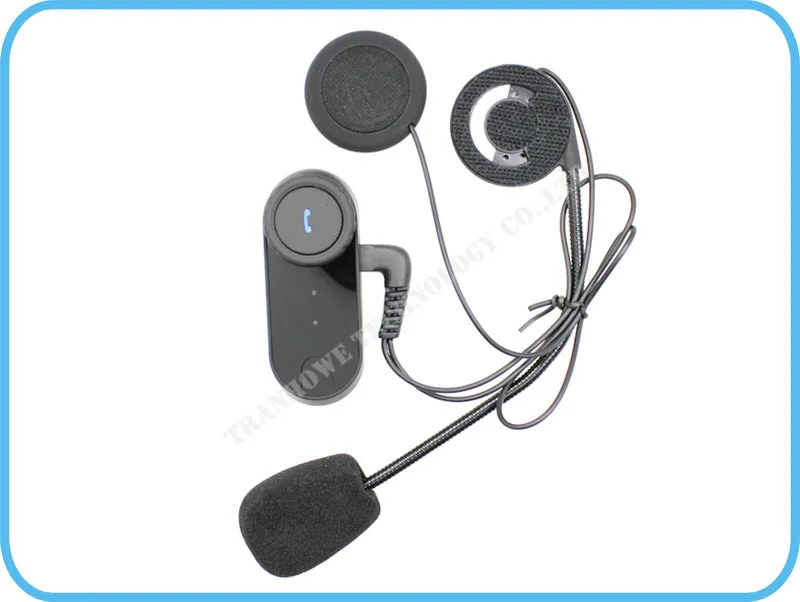 Оригинальный FreedConn T COMVB Bluetooth гарнитура для мотоциклетного шлема + Экстра Мягкий