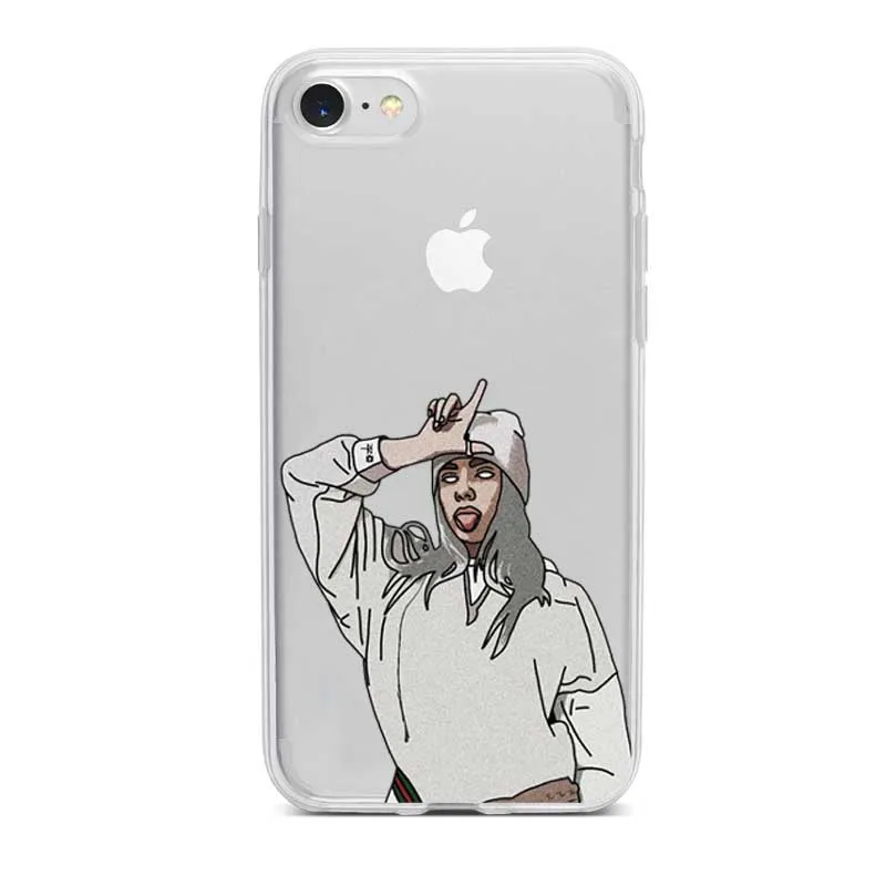 Силиконовый чехол Billie Eilish Khalid Encantador для телефона, чехол для o11 11Pro 11ProMax X XR XS Max 8 8Plus 7 7Plus 6s 6 Plus, чехол из ТПУ