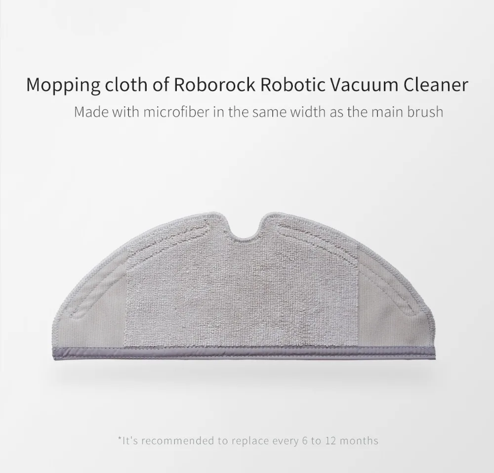 Roborock Вакуумный Очиститель запчасти подходит для Roborock 2 S50 робот для уборки запасные части Швабра Ткань зарядки ворс