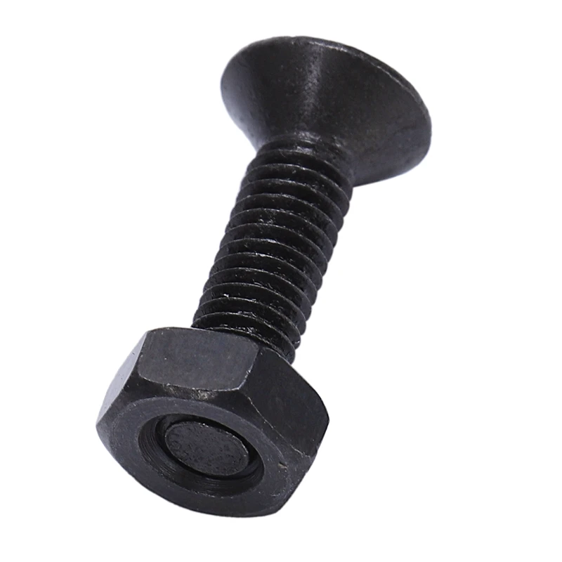 480 шт./компл. M2 M2.5 M3 Din7991 Iso1064 черный класс 10 9 потайная головная крышка винта машина